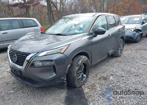 2021 Nissan Rogue S Intelligent Awd z USA, uszkodzony, nr VIN 5N1AT3AB2MC830833